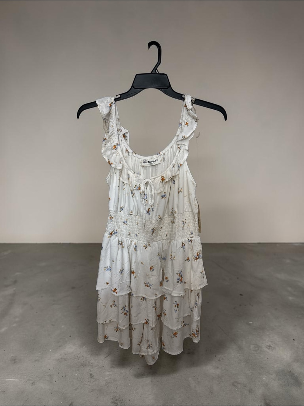 Women’s Ruffled Smocked Romper